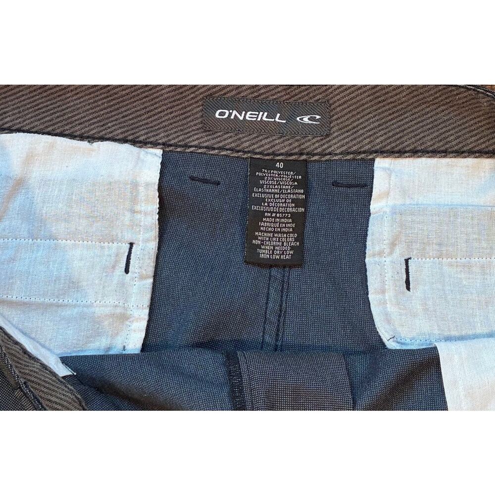 O'Neill Men's Hybrid Shorts Navy Blue Stretch Quick Dry Walkshorts Sz 40 - Picture 4 of 7